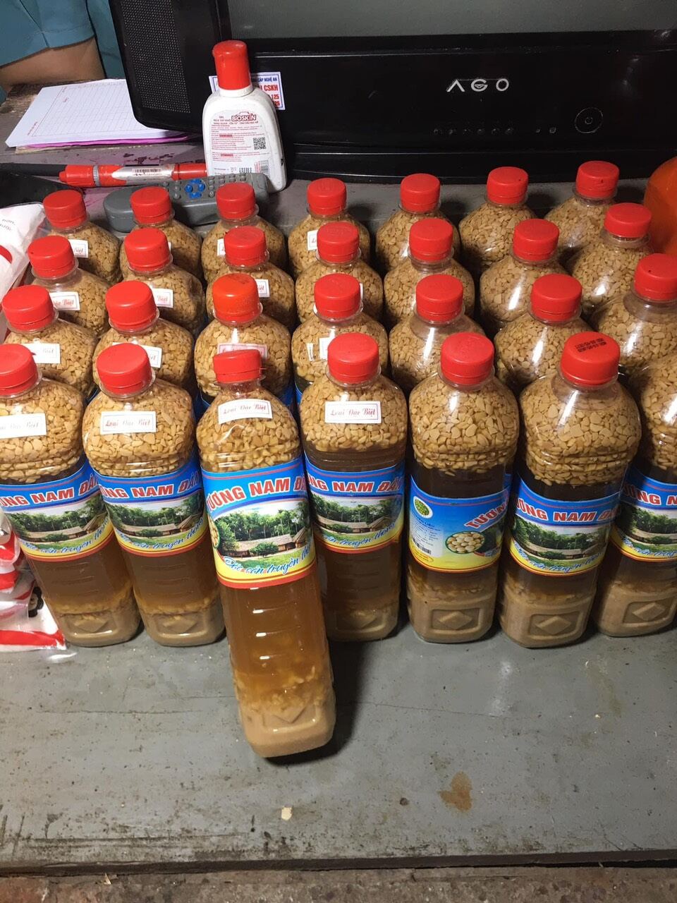 Tương nam đàn chai 1 lít . đặc sản nghệ an