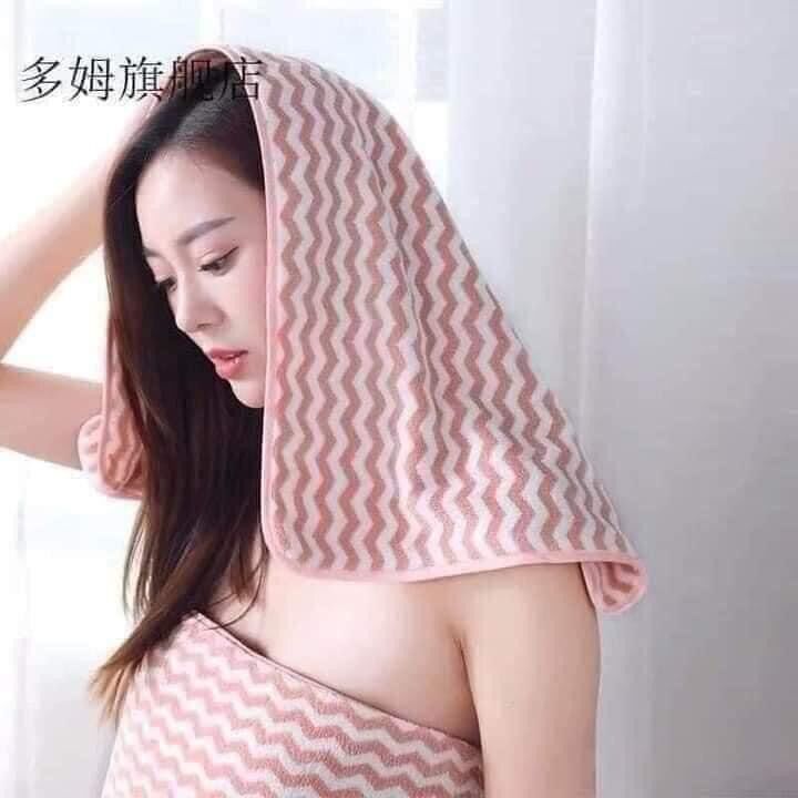 Khăn mặt kẻ 10cái
