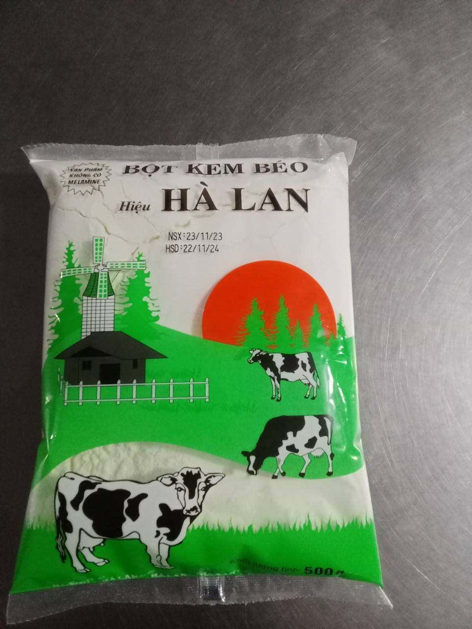 Bột kem béo hiệu Hà Lan gói 500g dùng pha trà sữa