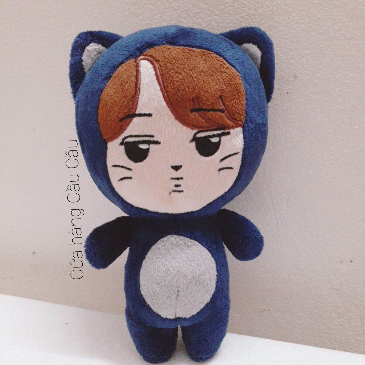 Gấu bông doll exo kai moon mèo có sẵn 38