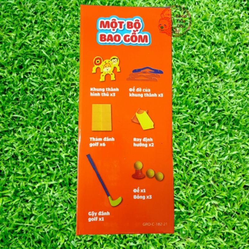 ——-Bộ đánh Golf hưu Grow