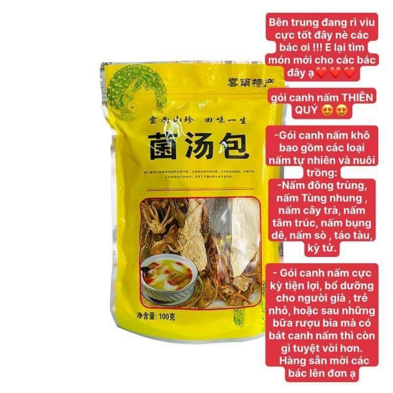 100g canh nấm bổ dưỡng Thiên Quý