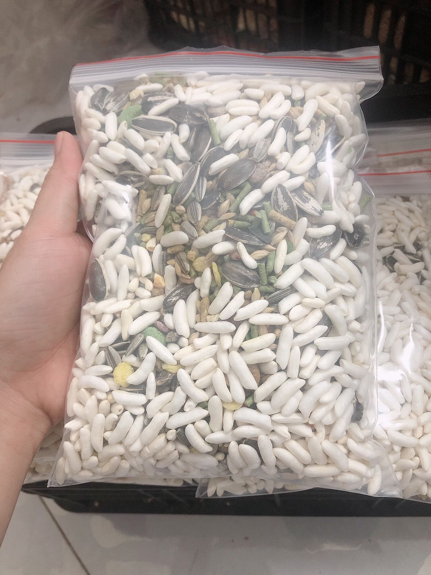 Thức ăn trộn cho hamter