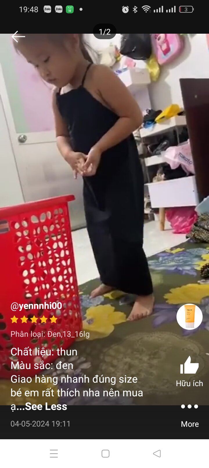 đầm body dáng dài cho bé