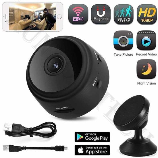 Camera mini - Camera mini siêu nhỏ wifi - Camera wifi - Camera siêu nhỏ - Camera an ninh - Camera A9