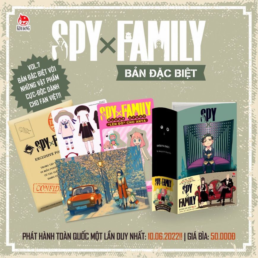 Compo spy family 7 thường + 7 đặc biệt , compo 1-6 thuong , compo 1-7