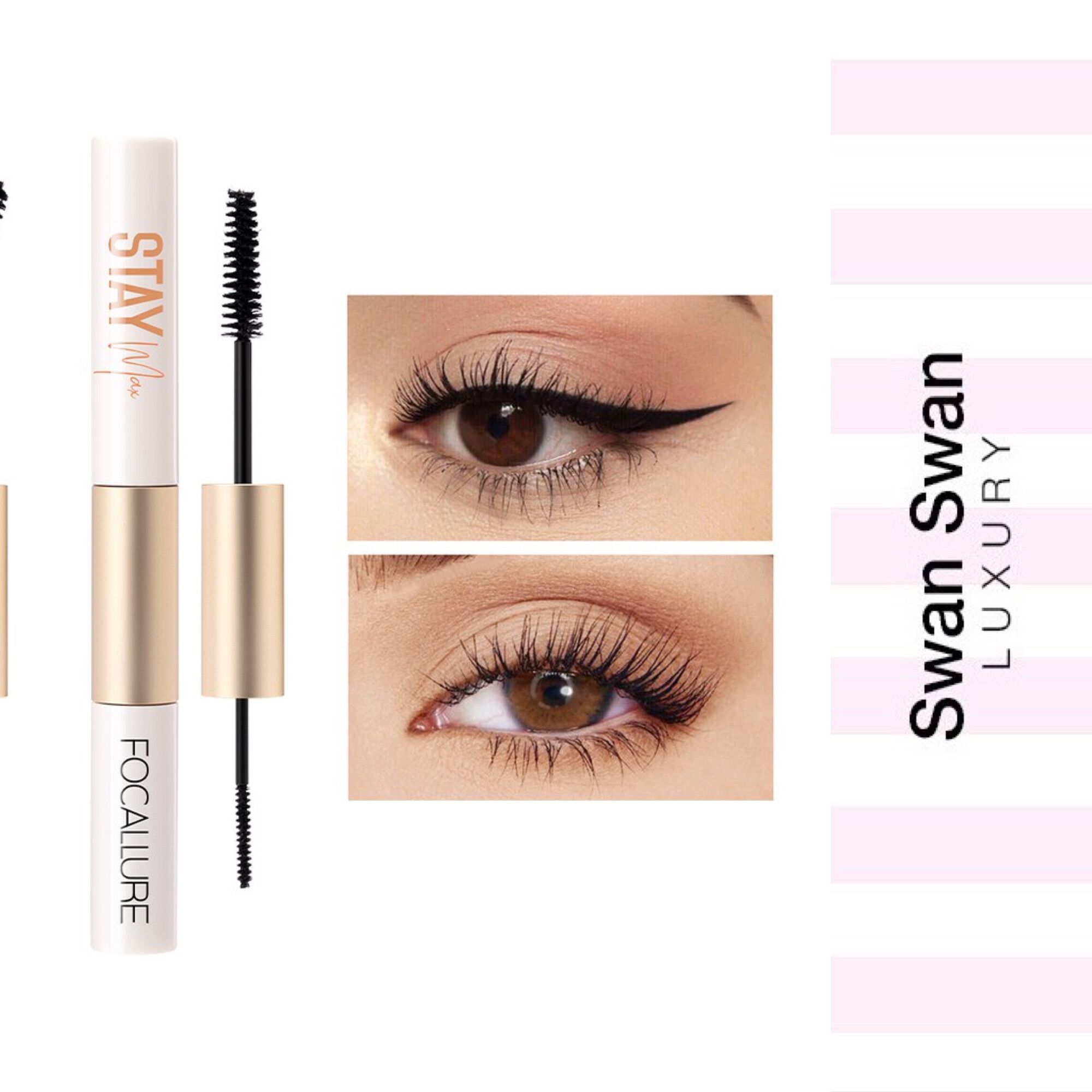 Mascara Và Bút Kẻ Mắt Focallure Trang Điểm