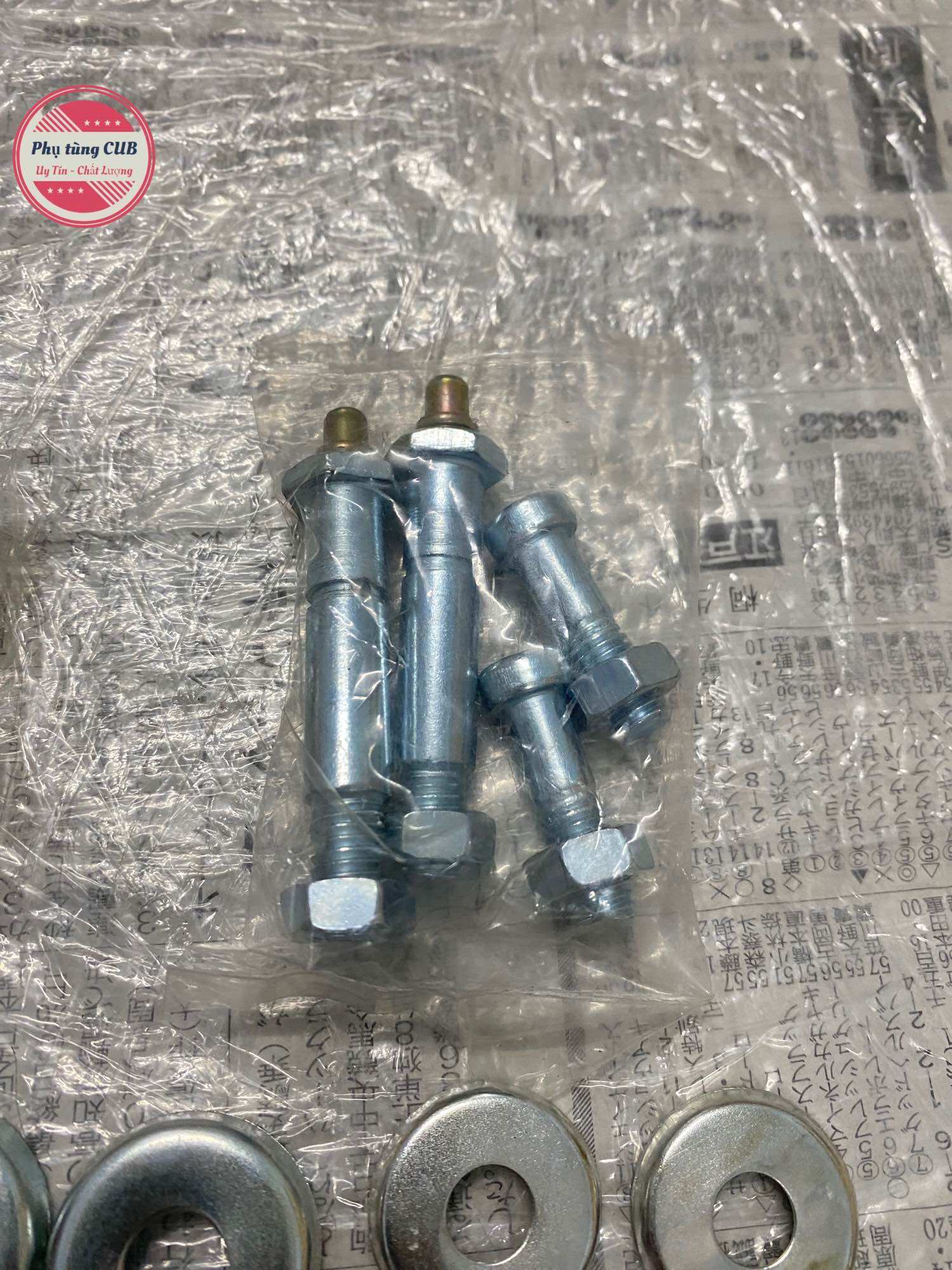 Bộ bạc thau giò gà xe cub 78-79-81-82-Dd