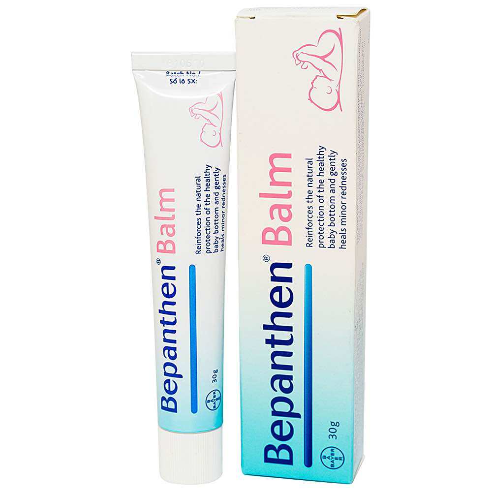 Kem Bepanthen Balm ngừa hăm tã kích ứng da cho bé (tuýp 30g)