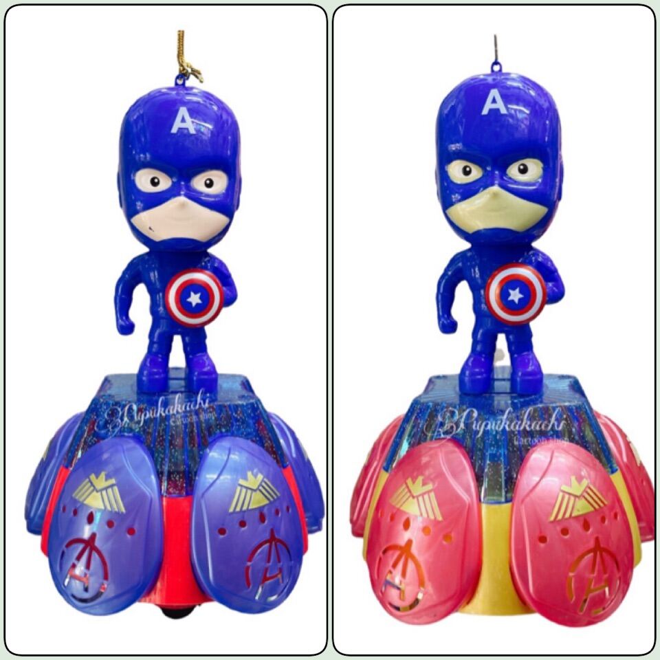 [MUA 2 GIẢM 5%]Lồng Đèn Pin Siêu Nhân Siêu Anh Hùng Captain America/Iron Man/Người Nhện Spiderman Đồ Chơi Trung Thu Cho Bé