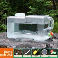 KUWUBIANJING | Thùng Nước Di Động Dung Lượng Lớn Chất Liệu PC An Toàn Thực Phẩm