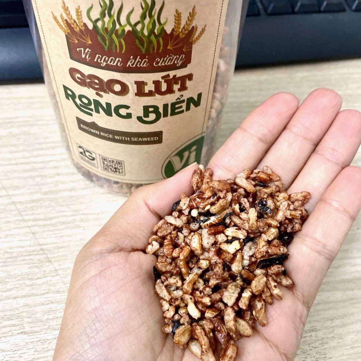 CƠM GẠO LỨT RONG BIỂN 220G