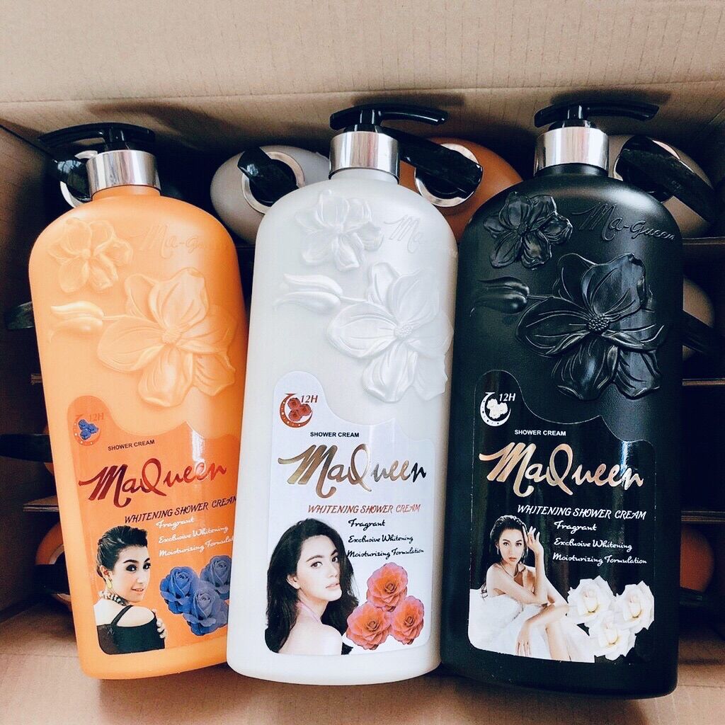 Sữa Tắm Thái Lan Maqueen 1200ml Trắng Da Toàn Thân Lưu Hương Cực Lâu | Dưỡng Ẩm| Mềm Mịnh| Chính Hãng 100%
