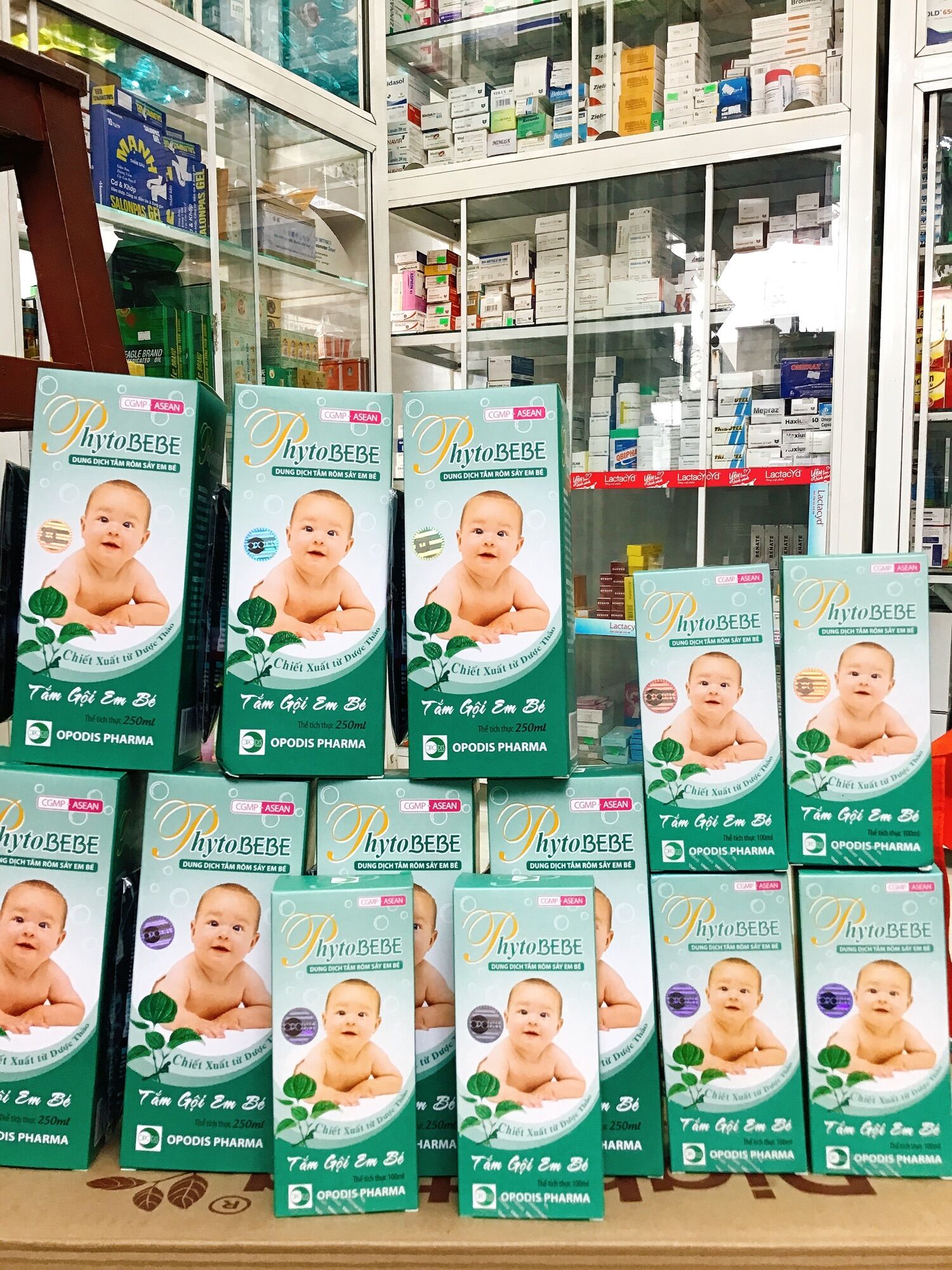 [HCM]Tắm rôm sảy em bé Phytobebe