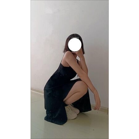 Set váy yếm kèm áo sơ mi crotop & cà vạt có bigsize