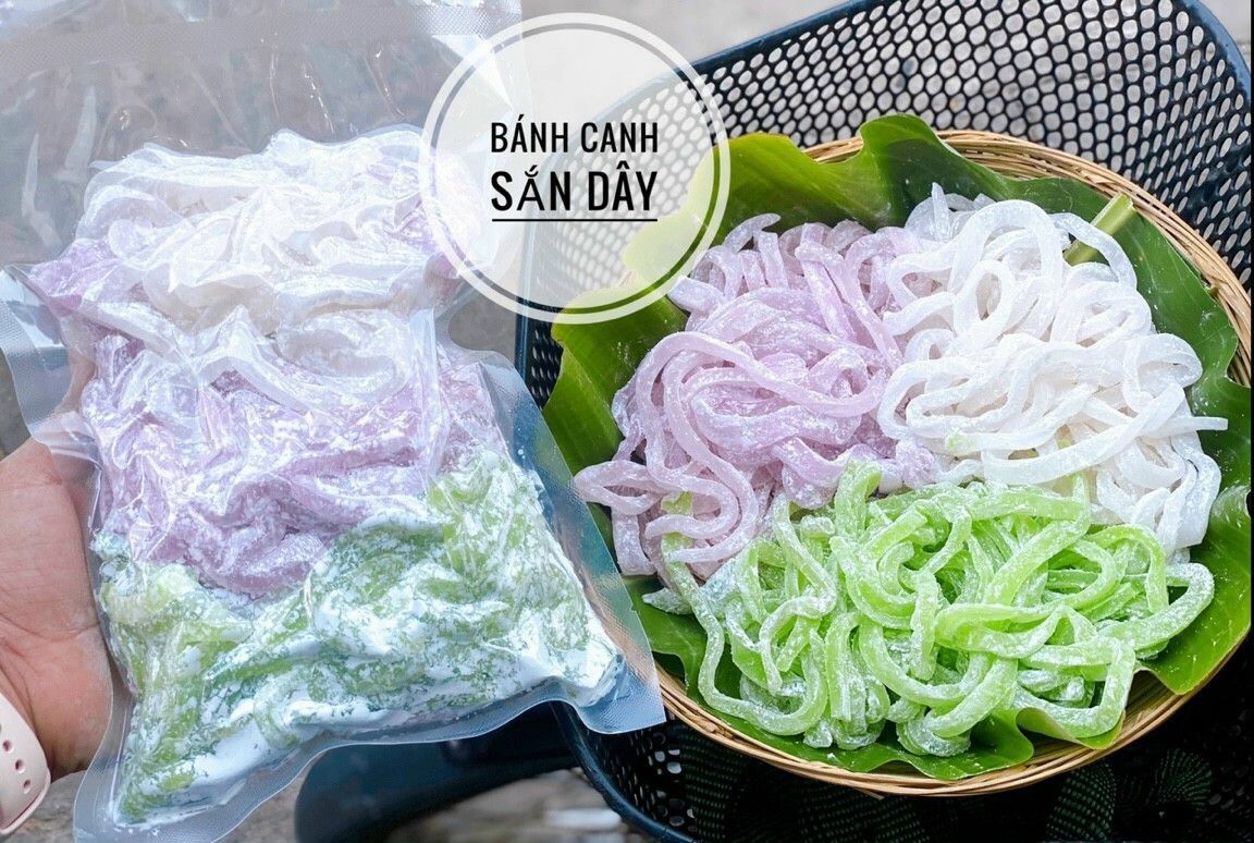 1kg THẠCH BÁNH CANH SẴN DÂY NẤU CHÈ