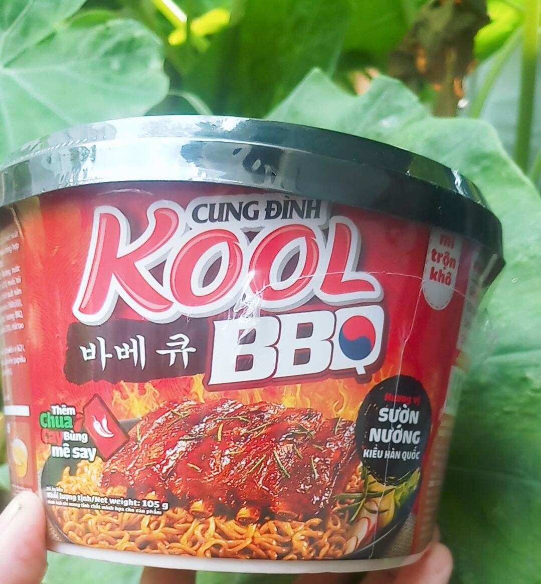 Mì trộn khô Cung Đình Kool BBQ vị sườn nướng