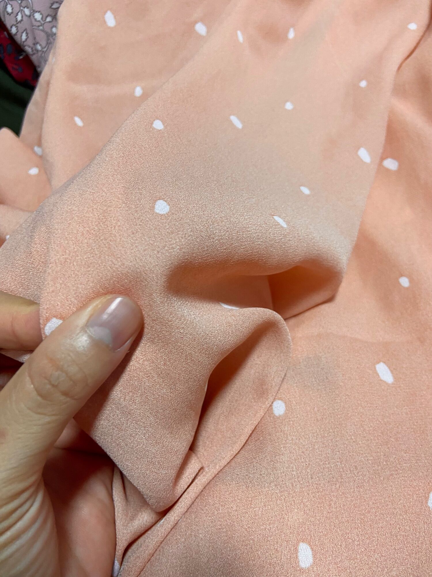 (Sale xả kho) 1m vải lên áo đầm váy khổ 1m5
