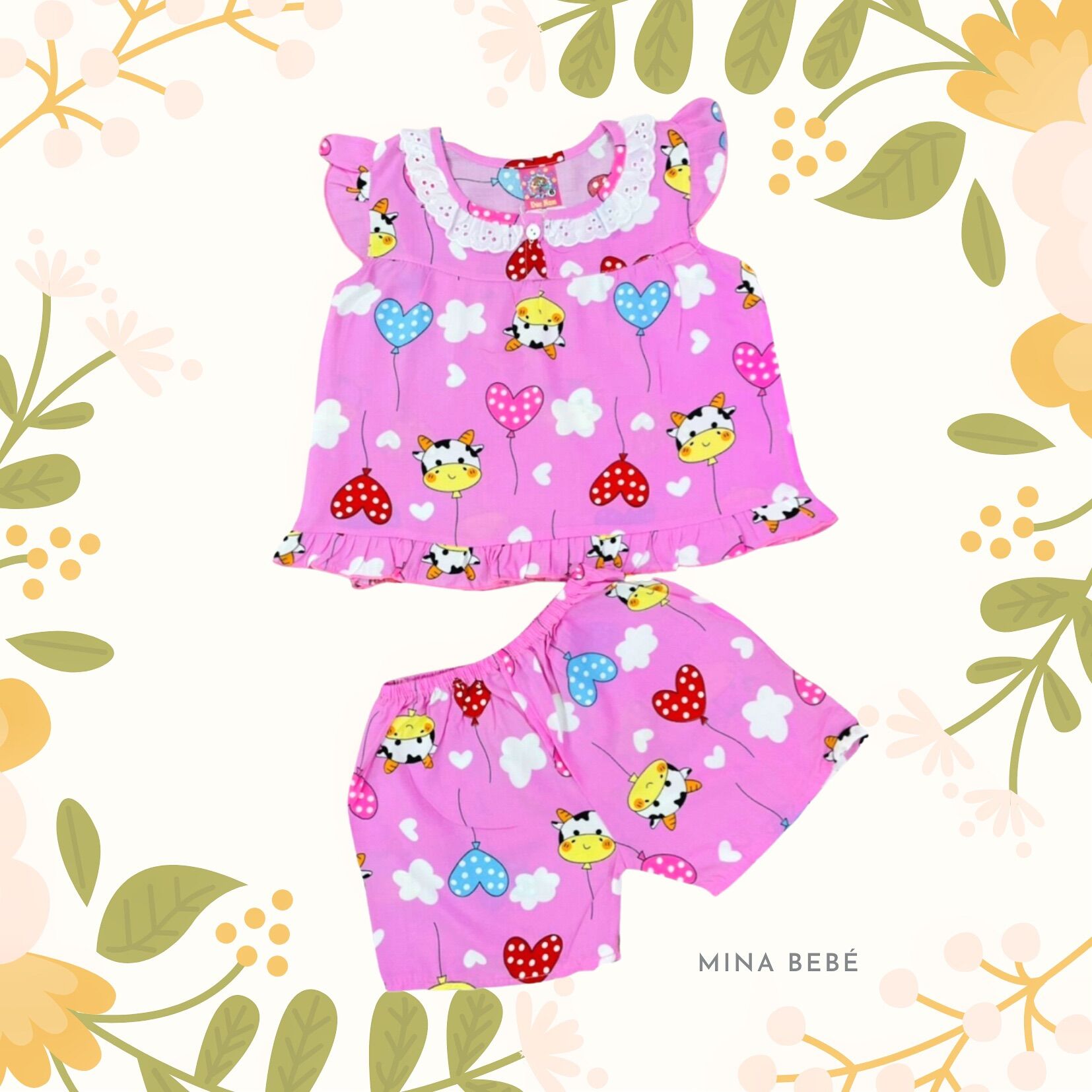 [HCM]COMBO 3 BỘ TOLE LANH LOẠI 1 HỌA TIẾT CỰC XINH DÀNH CHO BÉ GÁI 3-16KG (NHIỀU MÀU)