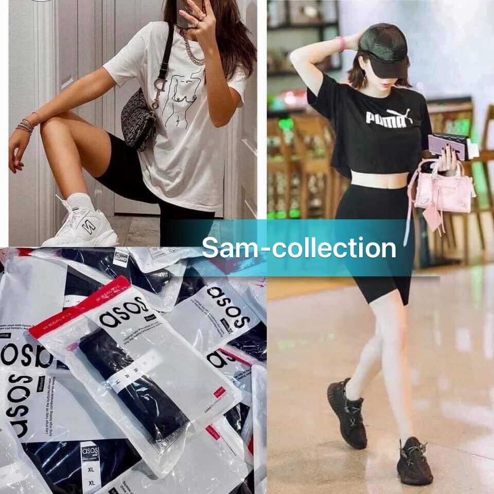 Quần legging ngố asos🌸quần lửng nâng mông🌸