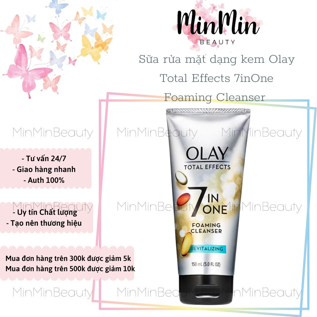 Sữa Rửa Mặt Olay Total Effects 7 in 1 Foaming Cleanser Revitalizing