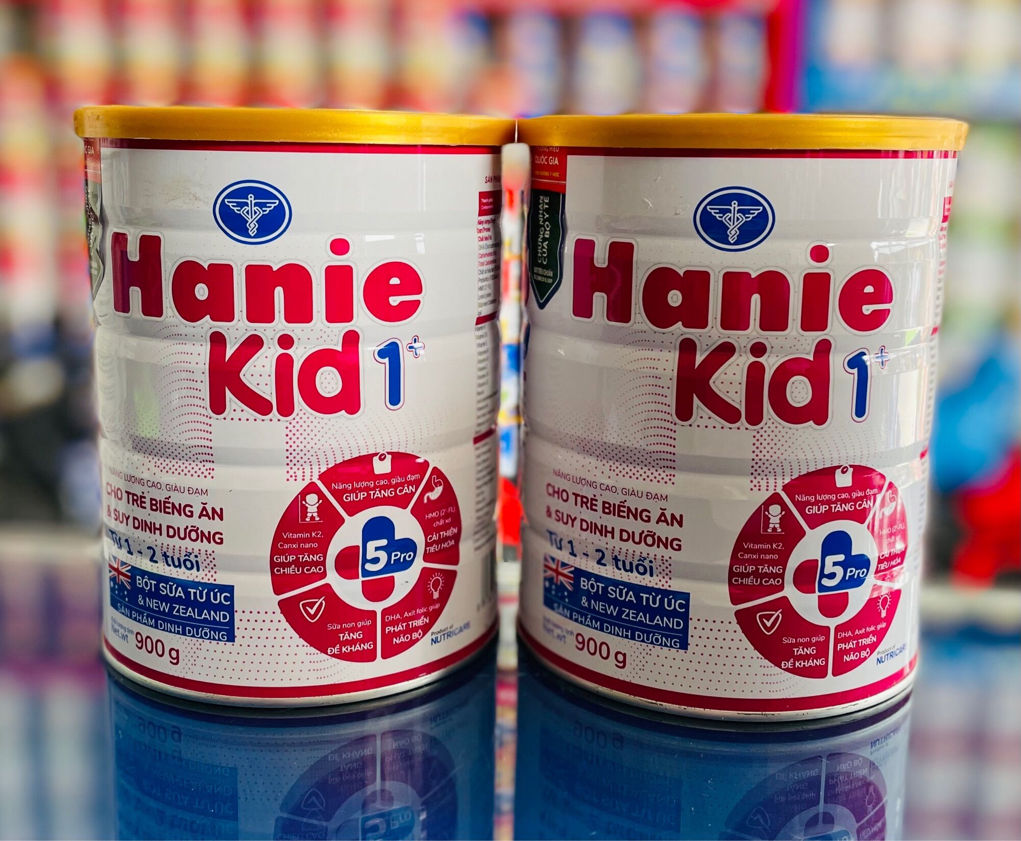 [Combo 2 Lon] Sữa Hanie Kid 1+ (900g) CAM KẾT CHÍNH HÃNG, DATE MỚI