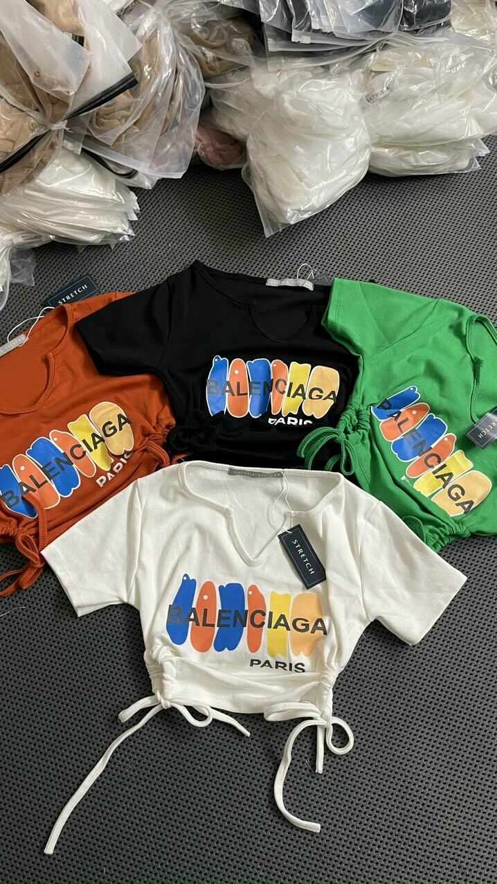 Áo Croptop rút dây hai bên hàng đẹp