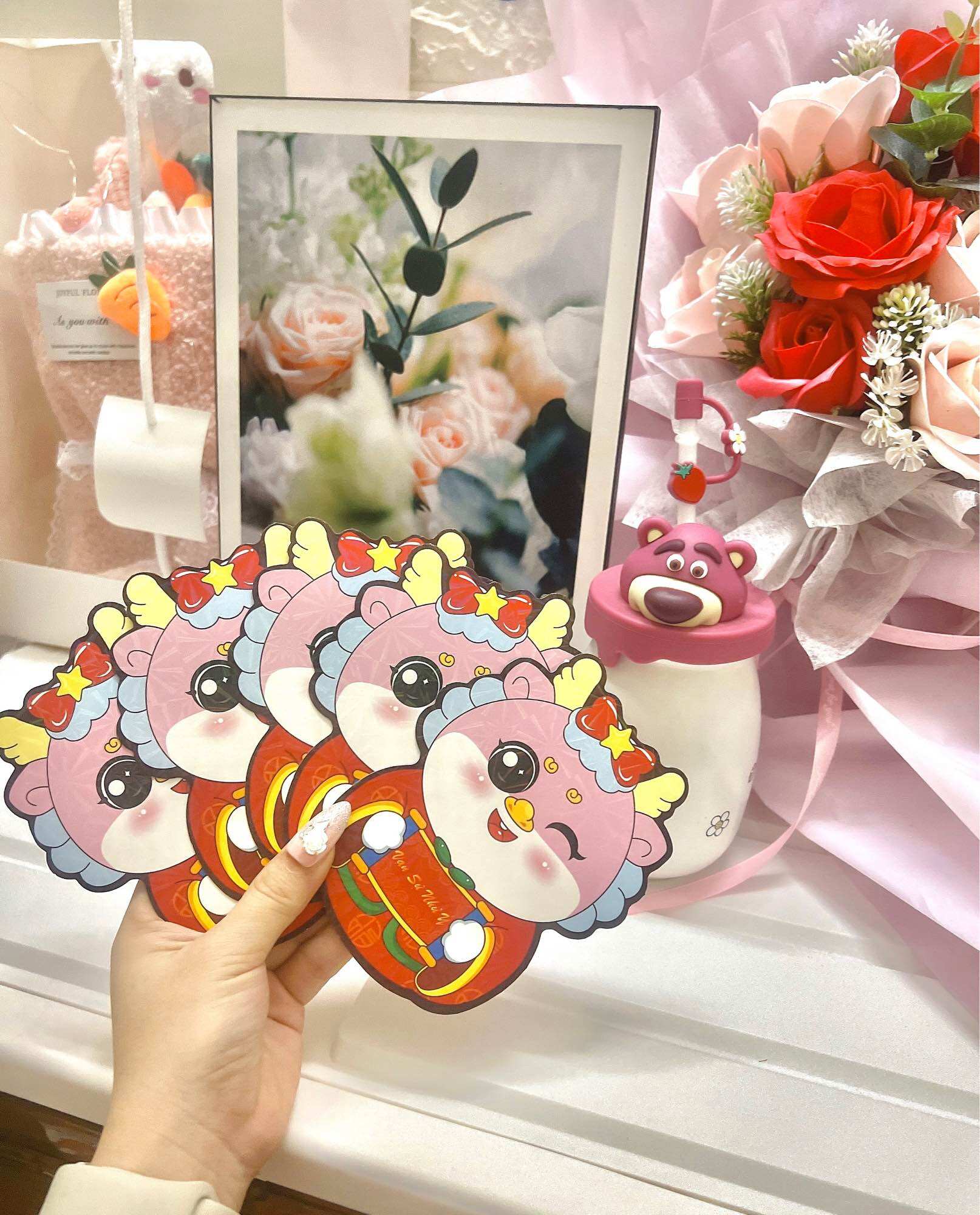 [COMBO 50 cái ] BAO LIXI CHIBI 2024 ( được mix nhiều mẫu )