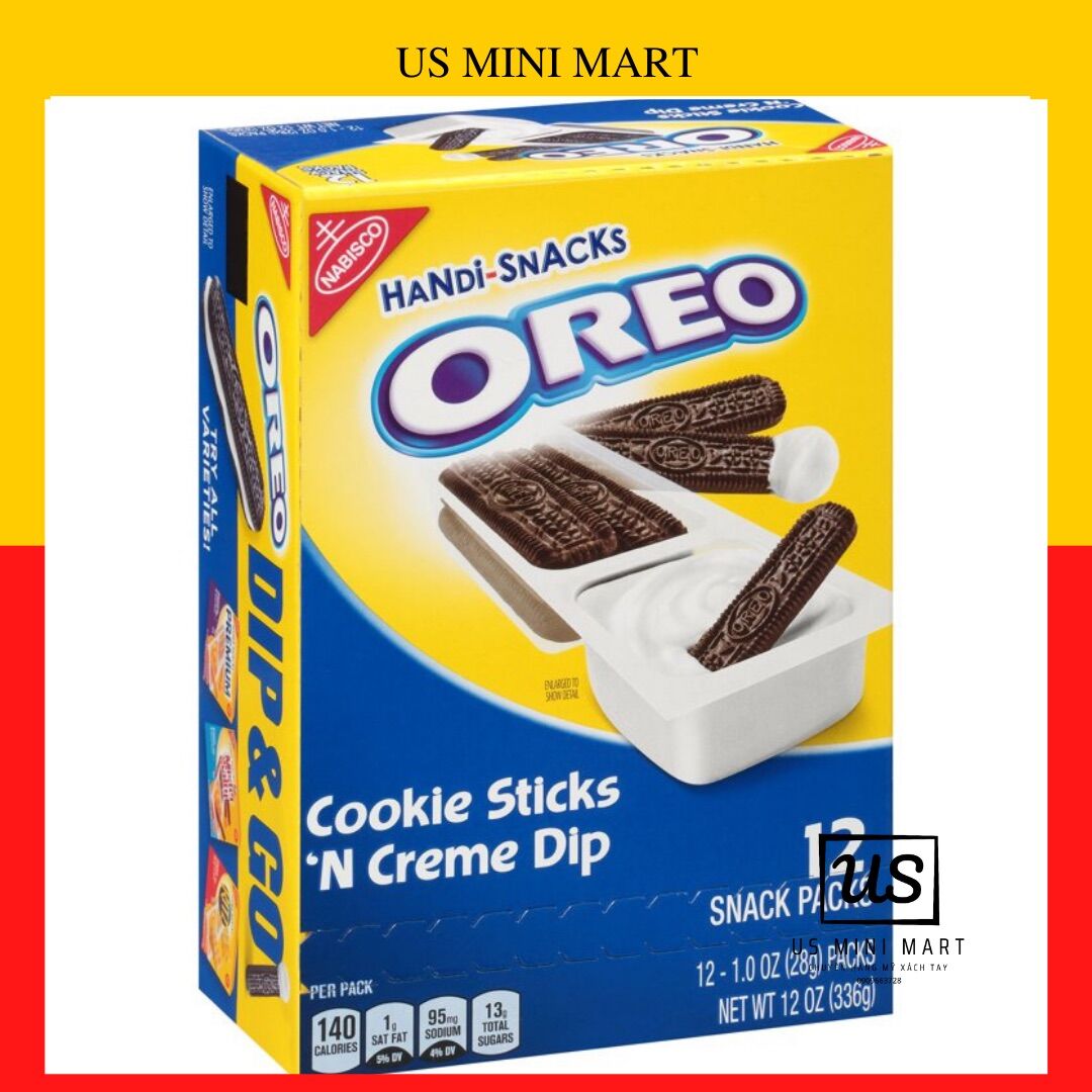 Bánh que Oreo chấm kem sữa Nabisco