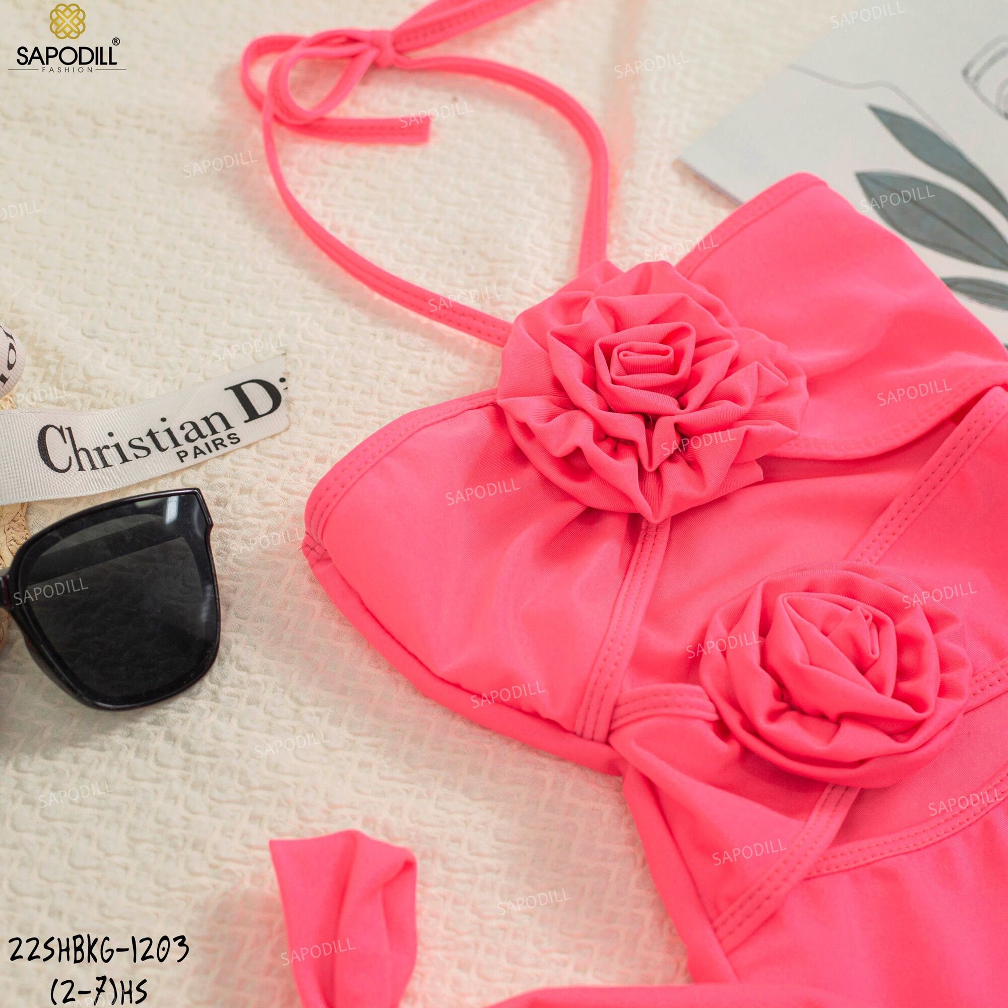 Đồ Bơi Bé Gái Kèm Băng Đô |Bikini Cho Bé
