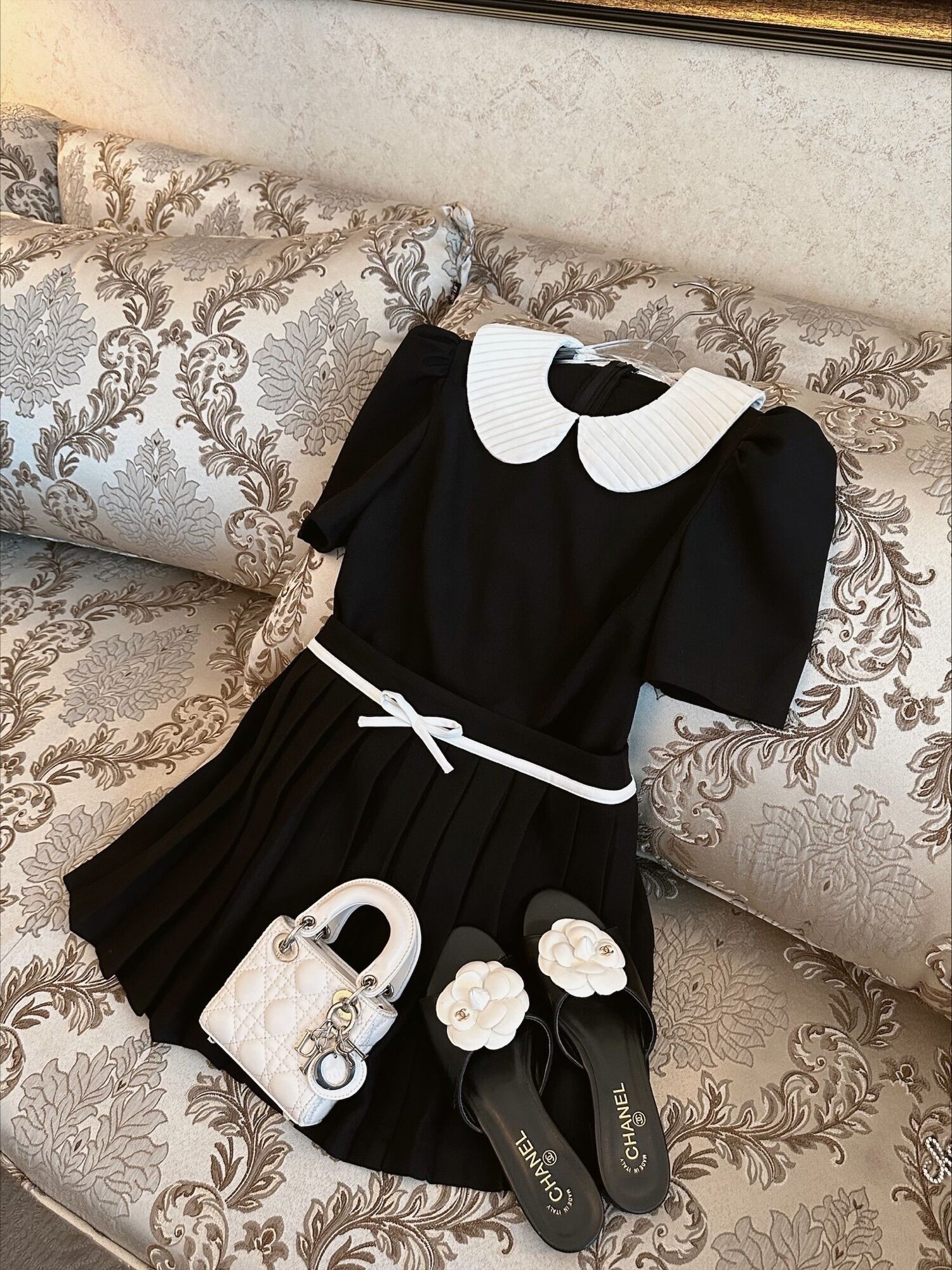 Joie des roses - chân váy xếp li mia skirt