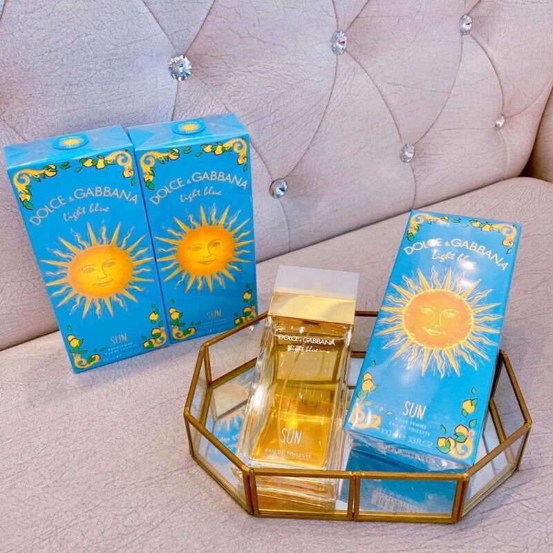 Nước hoa nữ dolce & gabbana light blue sun pour femme limited edt 100ml