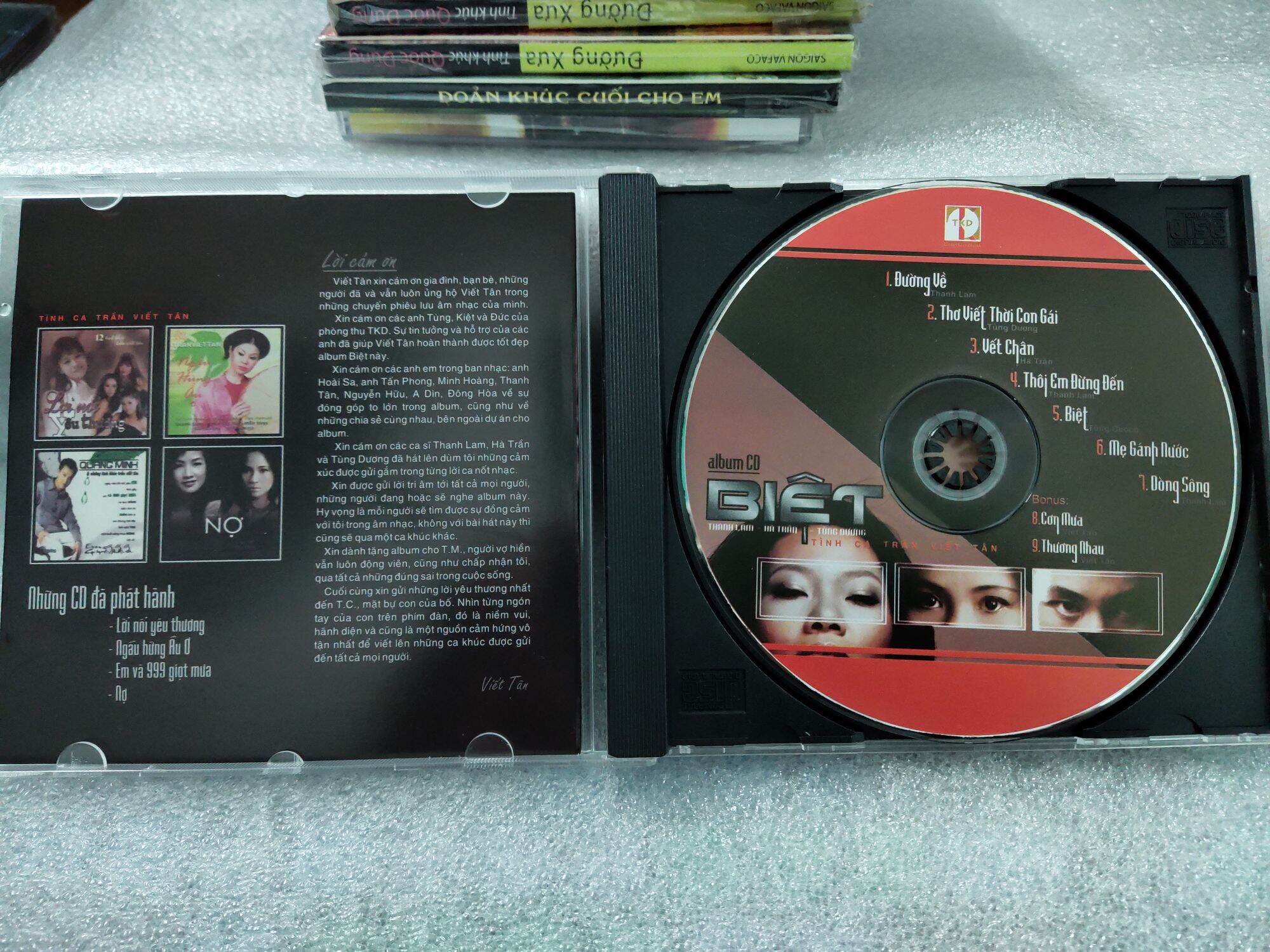 CD Biệt - Tình ca Trần Viết Tân