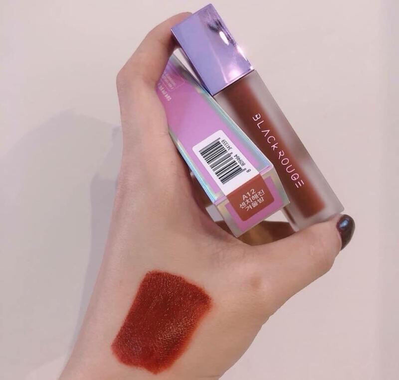 Son Kem Lì Black Rouge A12 Dashed Brown Nâu Gạch 4.5g