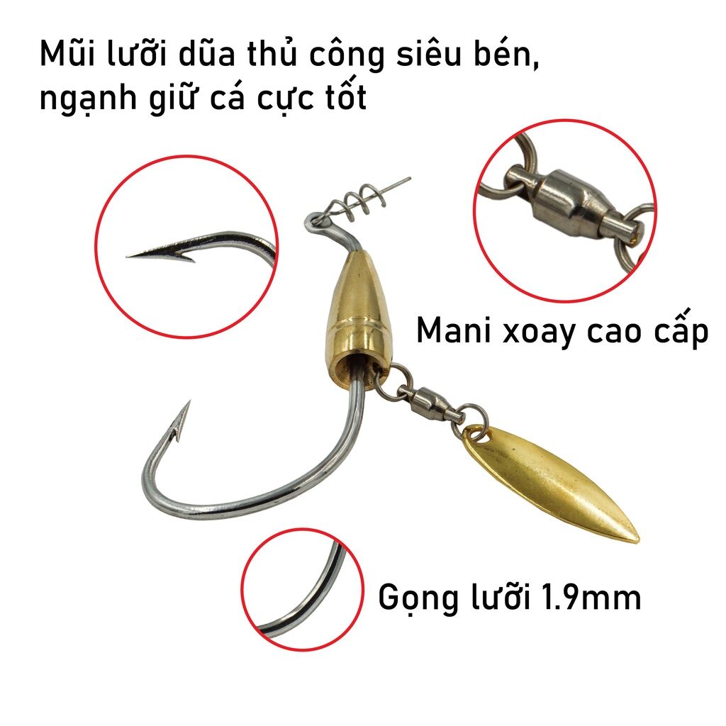 Mồi mềm NFF + Lưỡi AR15