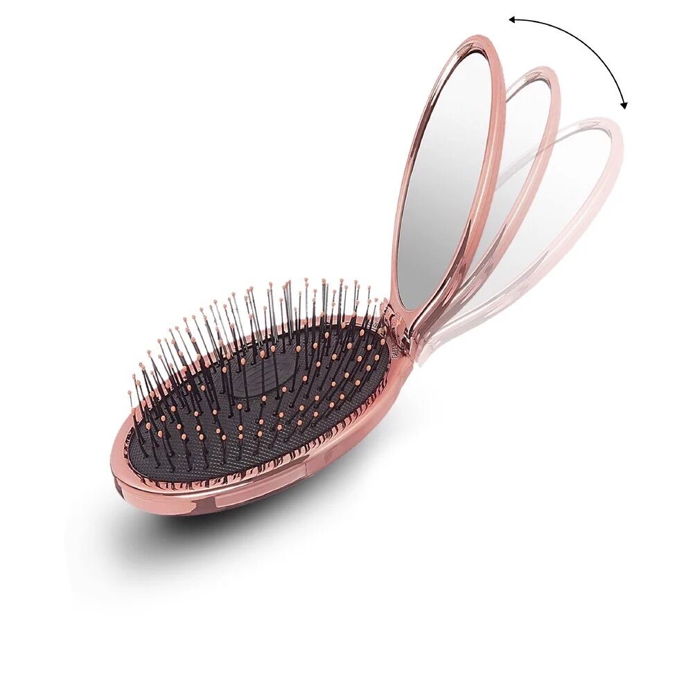 Lược Gỡ Rối Wetbrush Pop And Go Gập 180 Độ Và Kèm Gương (Wetbrush)