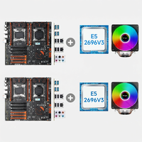HUANANZHI | Bo mạch chủ Gaming X99 Dual Socket CPU Set E5 2686v4 2696v4