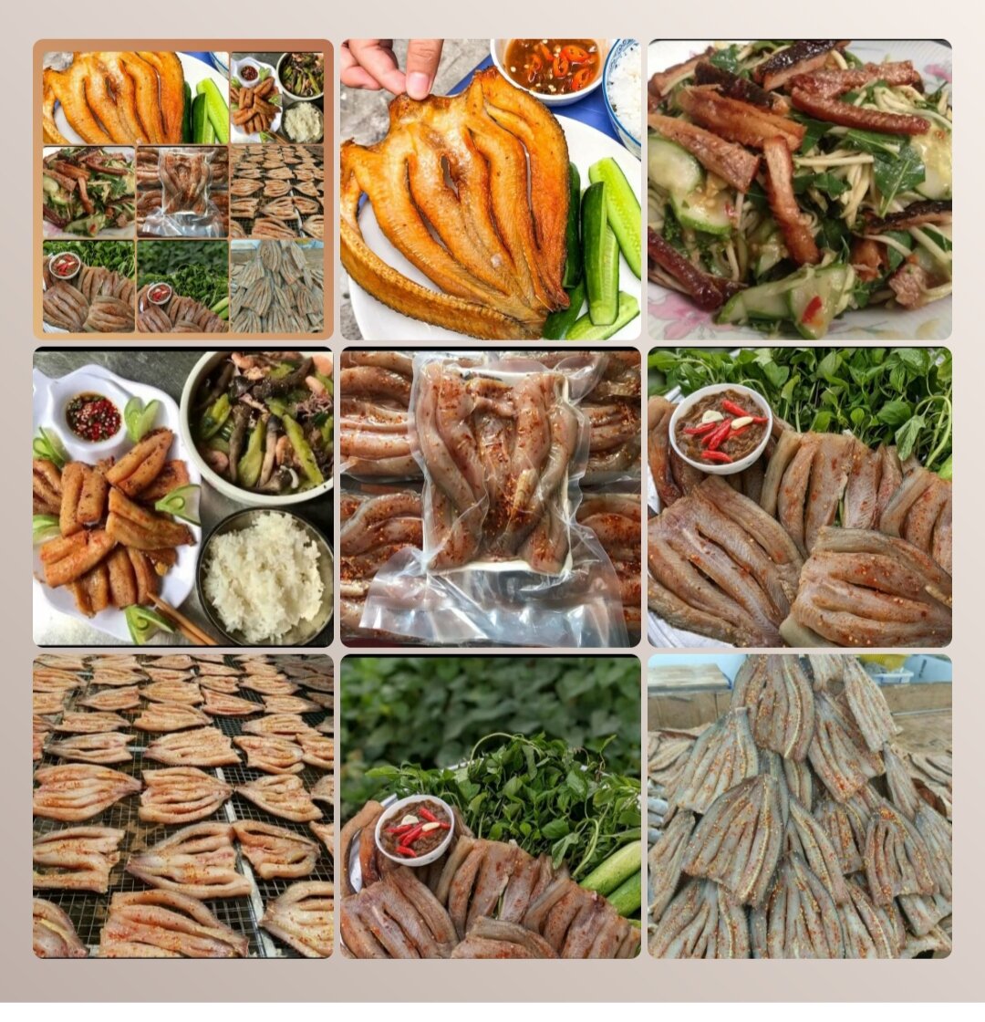 Khô cá lóc mặn ngọt vừa ăn đóng gói 500gr