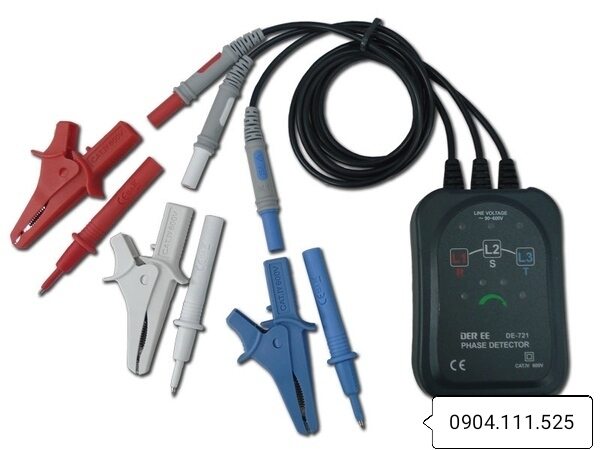 [HCM]Đồng hồ đo thứ tự pha DEREE DE-721