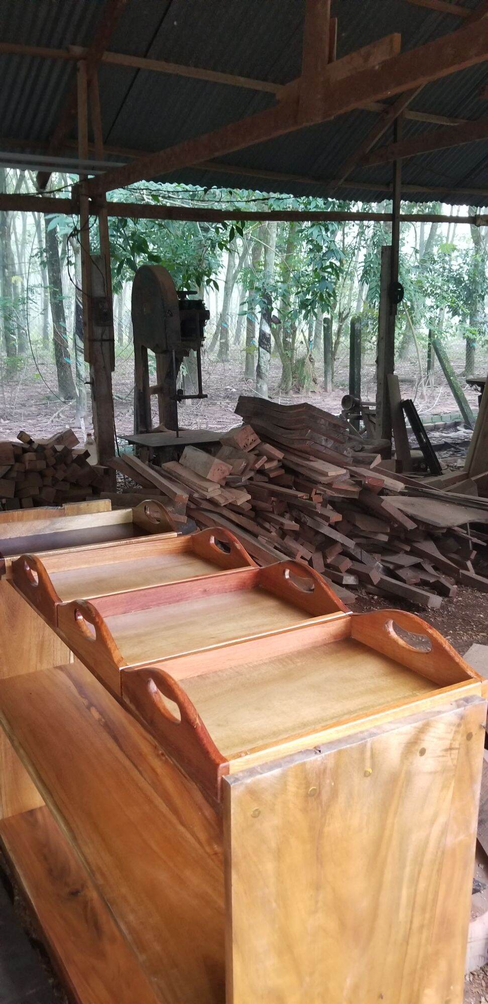 Khay gỗ tự nhiên