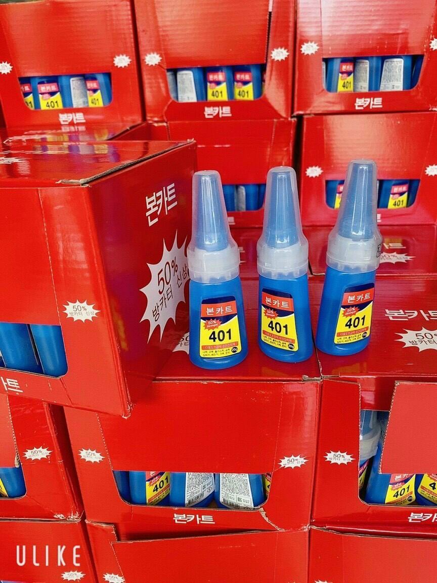 KEO DÁN MÓNG, ĐÍNH ĐÁ 401 SIÊU CHẮC (20g)