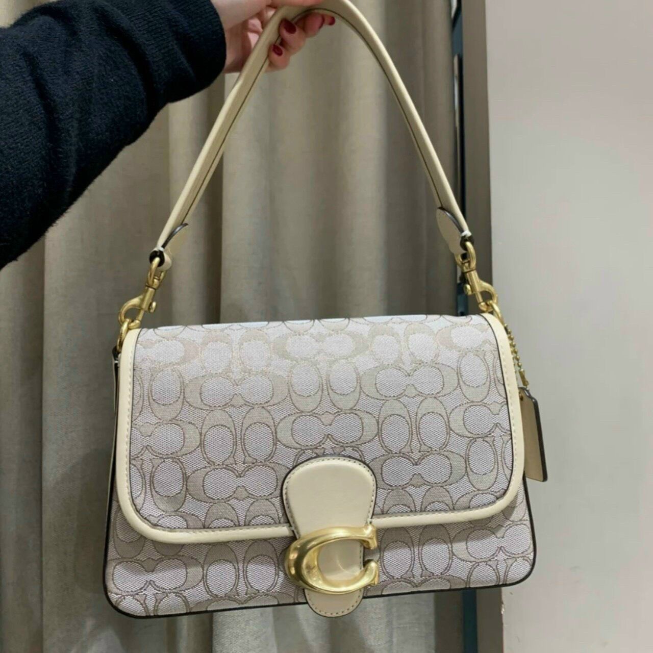 Túi C0ach Soft Tabby Shoulder dư xịn