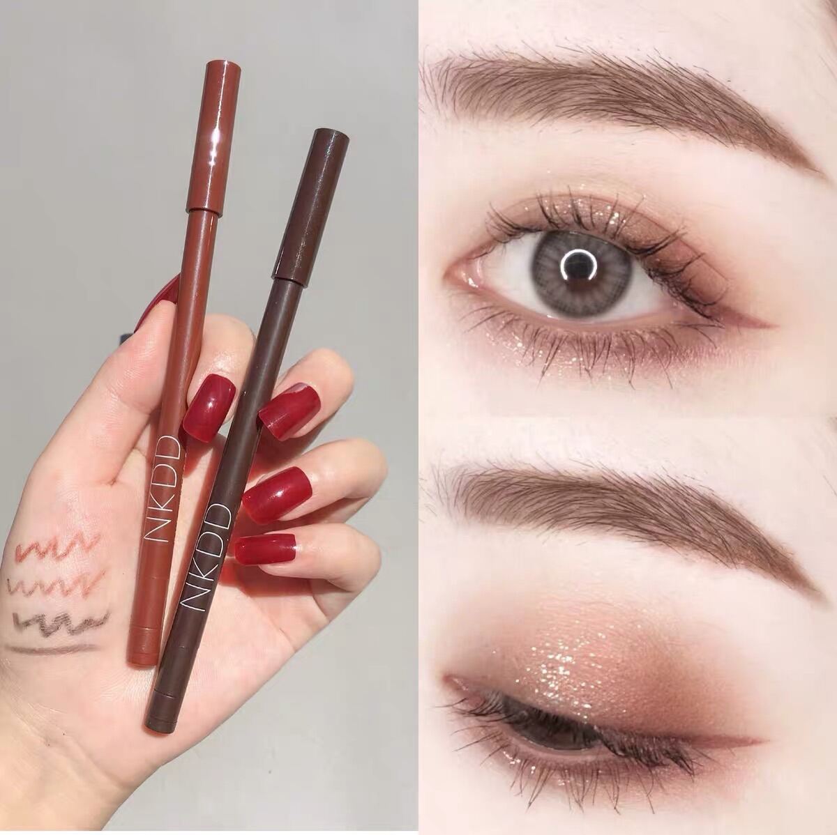 Chì Kẻ Mắt Gel Màu Nâu Mật Ong - Kẻ Mắt Dạng Sáp Waterproof Eyeliner