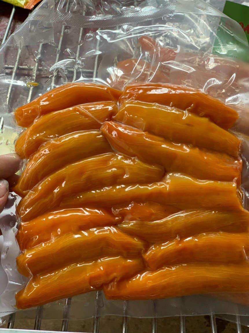Khoai Lang Dẻo nguyên củ Không Đường 250g hút chân không đặc sản Đà Lạt giảm cân tự chọn