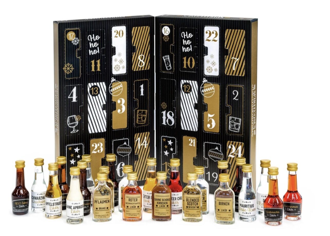 Set quà tặng ý nghĩa Spirituosen Adventskalender - Đức