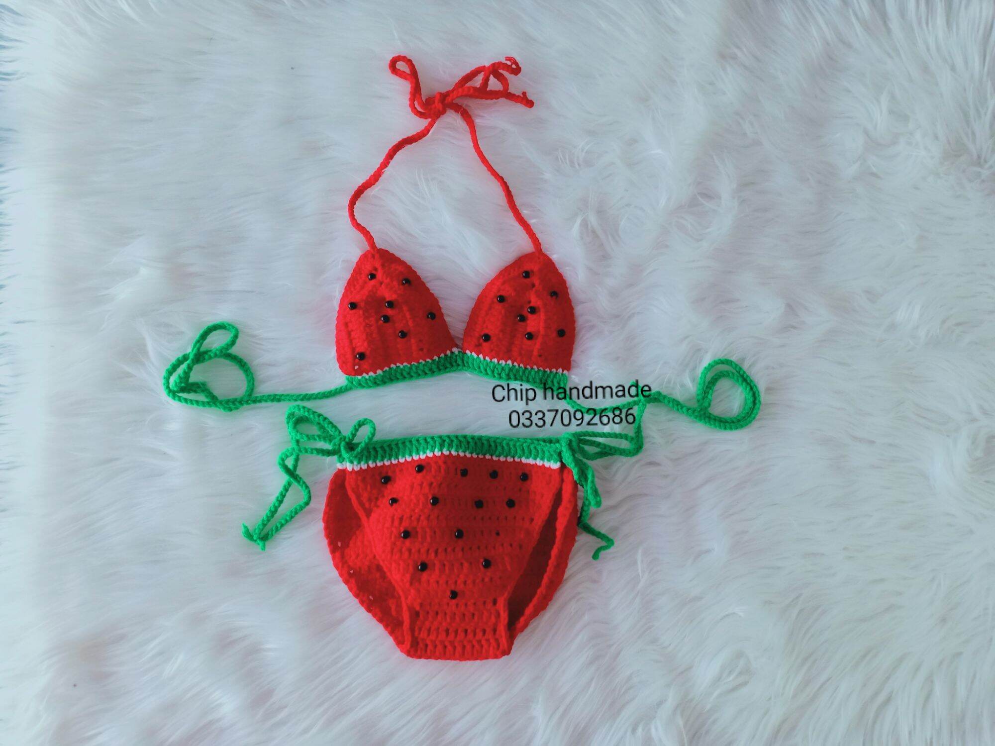 Bikini, đồ bơi dưa hấu cho bé