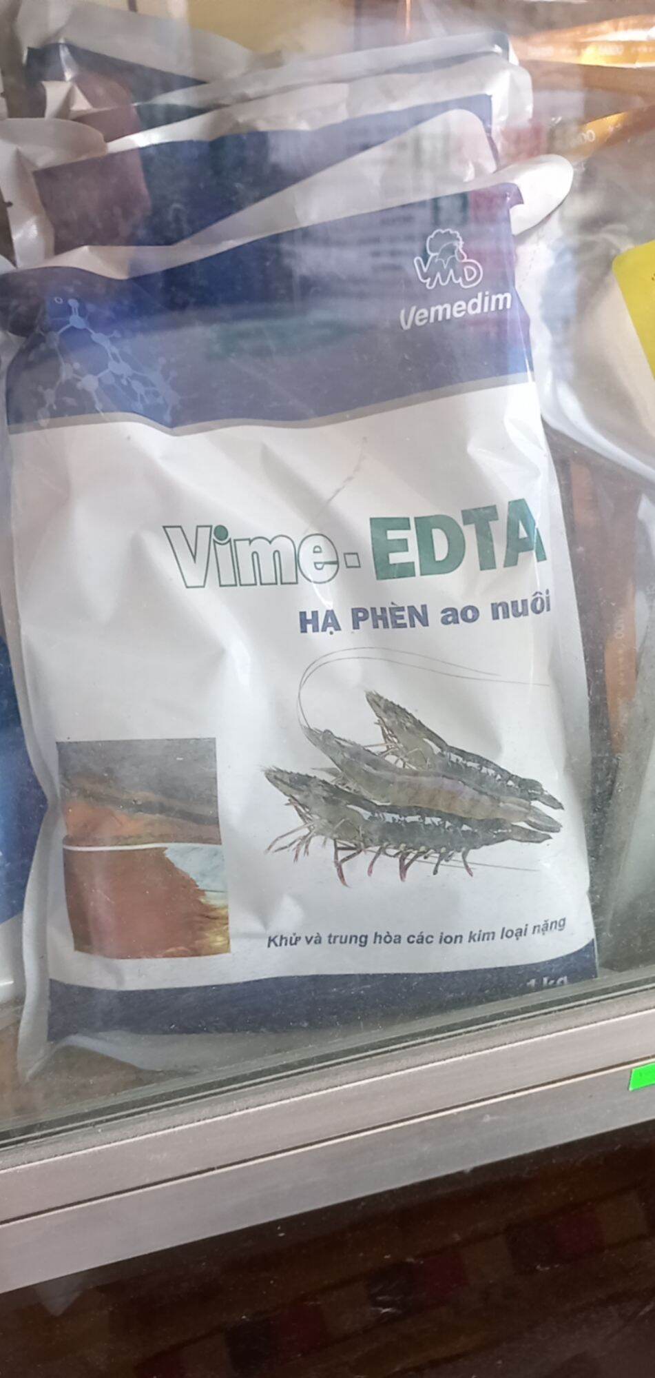 Edta hạ phèn ao nuôi