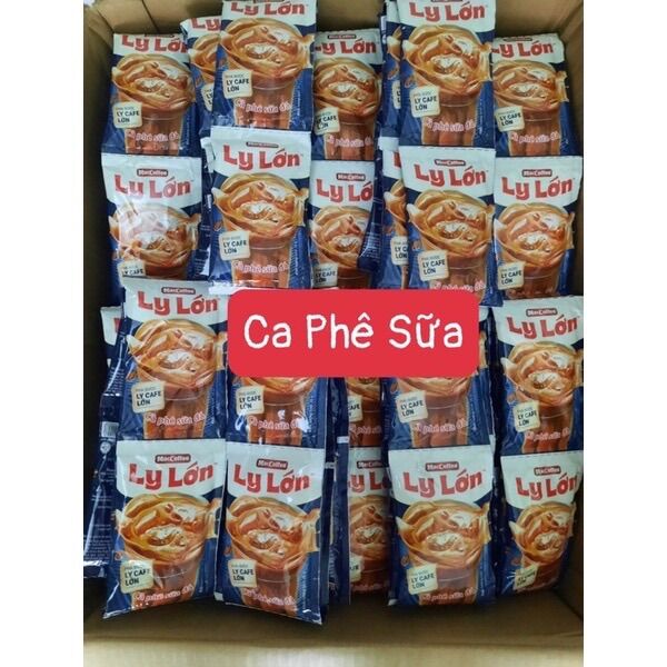 Cà Phê sữa Ly Lớn - Hộp 10 Gói - Giá Siêu rẻ