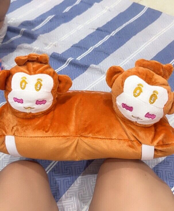 Gối đi xe máy cho bé, gối kê đầu xe máy