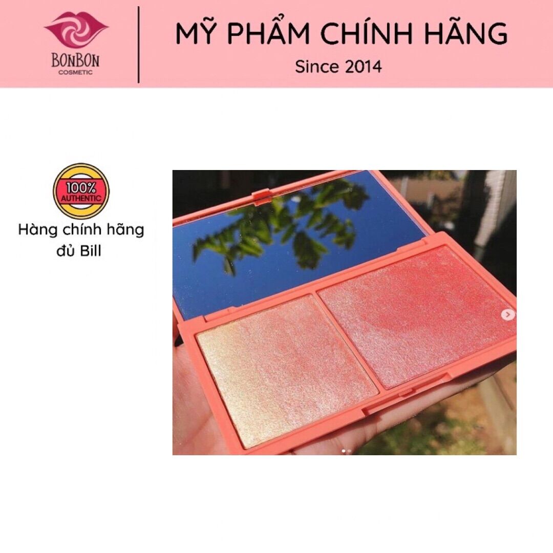Phấn má revolution peach & glow siêu phẩm trái đào bonboncosmetic